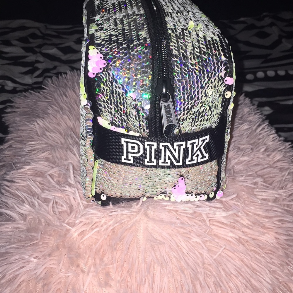 Victoria’s Secret sequins iridescent bag w/ handle